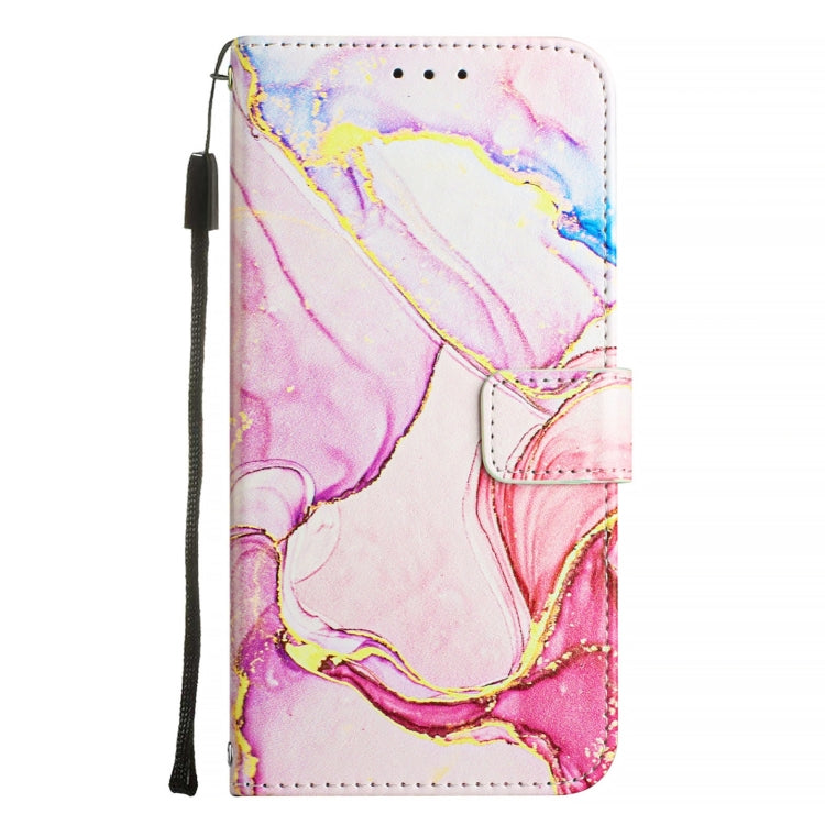 For Google Pixel 9 Pro XL PT003 Marble Pattern Flip Leather Phone Case(Rose Gold) - Google Cases by PMC TechLife | Online Shopping South Africa | PMC TechLife | Buy Now Pay Later Mobicred
