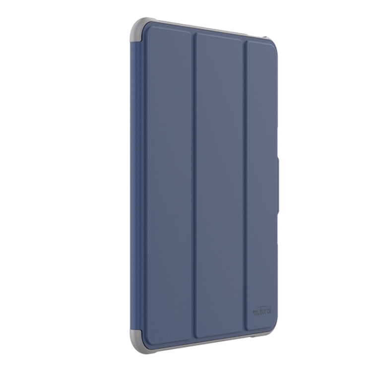 For iPad Air 11 2025 / 2024 Mutural PC Hybrid TPU Leather Smart Tablet Case(Dark Blue) - free shipping - PMC TechLife - Order now!
