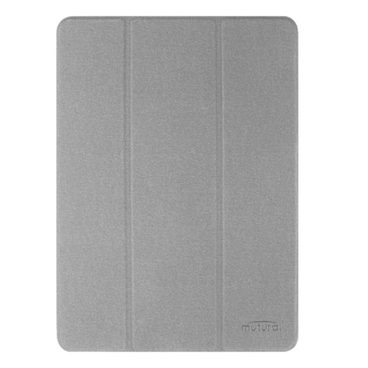For iPad Pro 11 2024 Mutural YASHI Series Tablet Leather Smart Case(Grey) - iPad Pro 11 2024 Cases by Mutural | Online Shopping South Africa | PMC Jewellery | Buy Now Pay Later Mobicred
