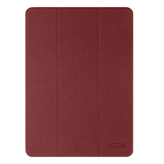 For iPad Air 11 2024 / Air 2022 10.9 Mutural YASHI Series Tablet Leather Smart Case(Red) - iPad Air 11 2024 Cases by Mutural | Online Shopping South Africa | PMC Jewellery | Buy Now Pay Later Mobicred