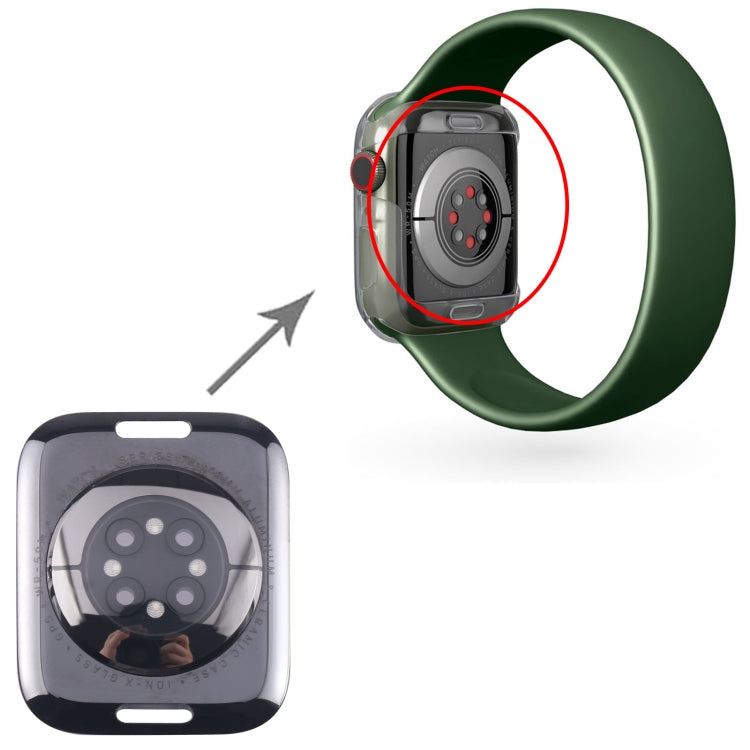 For Apple Watch Series 7 45mm LTE Glass Back Cover With Charging Module - Back Cover by PMC TechLife | Online Shopping South Africa | PMC TechLife | Buy Now Pay Later Mobicred