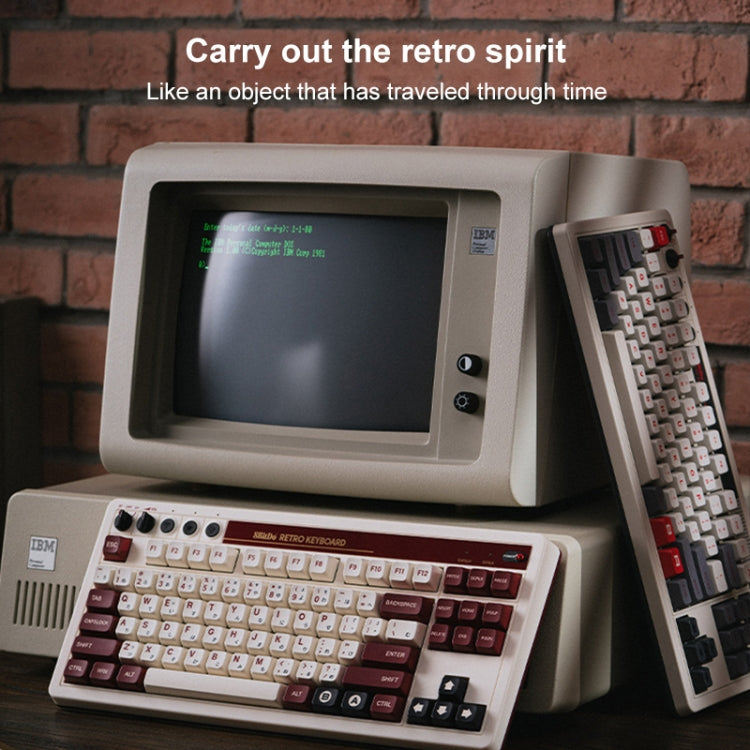 8Bitdo Retro Wireless Bluetooth Tri-Mode Mechanical Keyboard(Grey) - free shipping - PMC Jewellery - Order now!