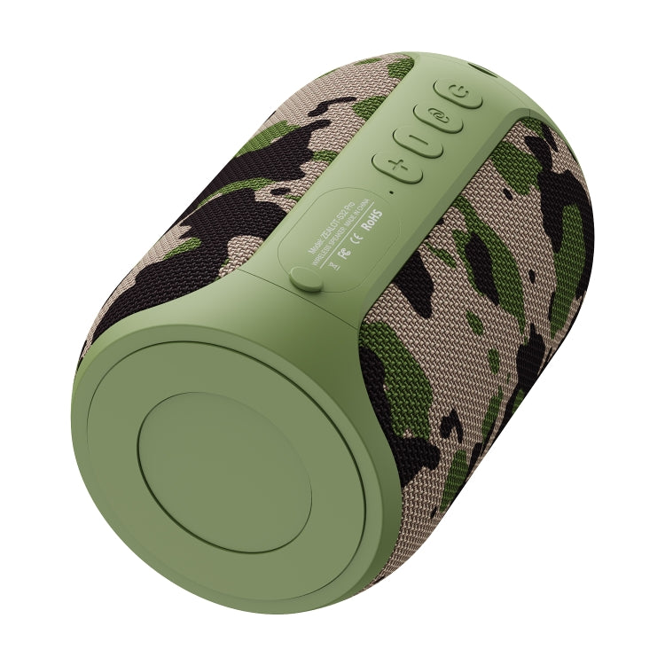 Zealot S32 Pro 15W High Power Bluetooth Speaker with Colorful Light(Camouflage Green) - free shipping - PMC Jewellery - Order now!