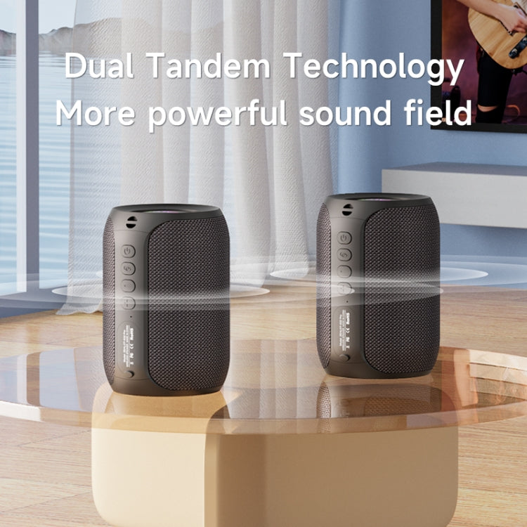 Zealot S32 Pro 15W High Power Bluetooth Speaker with Colorful Light(Camouflage Green) - free shipping - PMC Jewellery - Order now!