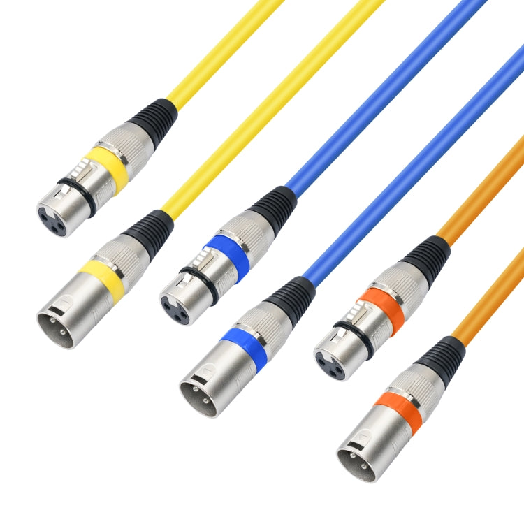 10pcs / Set XLR 3pin Male to Female Audio Cable, Length: 1m - Microphone Audio Cable & Connector by PMC TechLife | Online Shopping South Africa | PMC TechLife | Buy Now Pay Later Mobicred