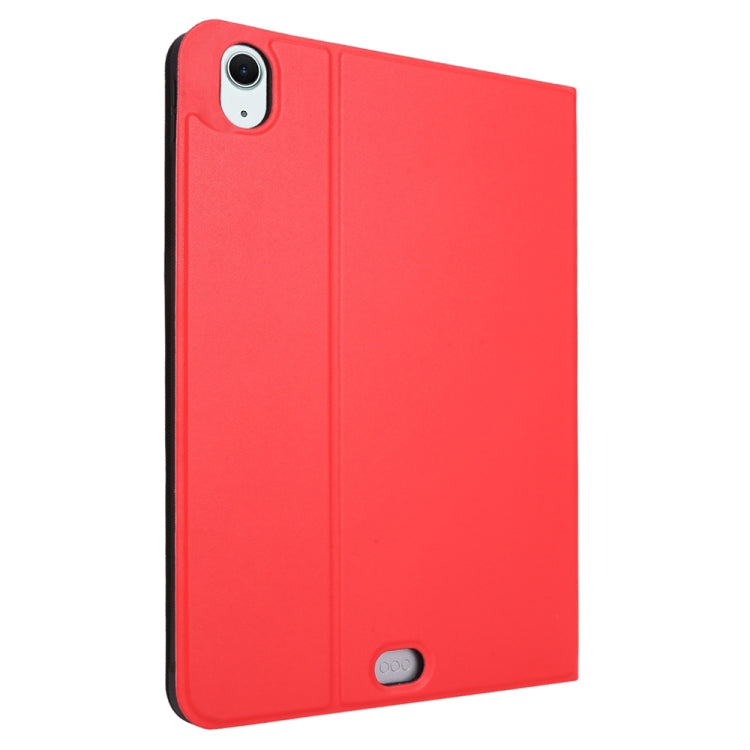 For iPad Air 13 2024 Stretch Voltage Plain Leather Smart Tablet Case(Red) - iPad Air 13 2024 Cases by PMC Jewellery | Online Shopping South Africa | PMC Jewellery | Buy Now Pay Later Mobicred