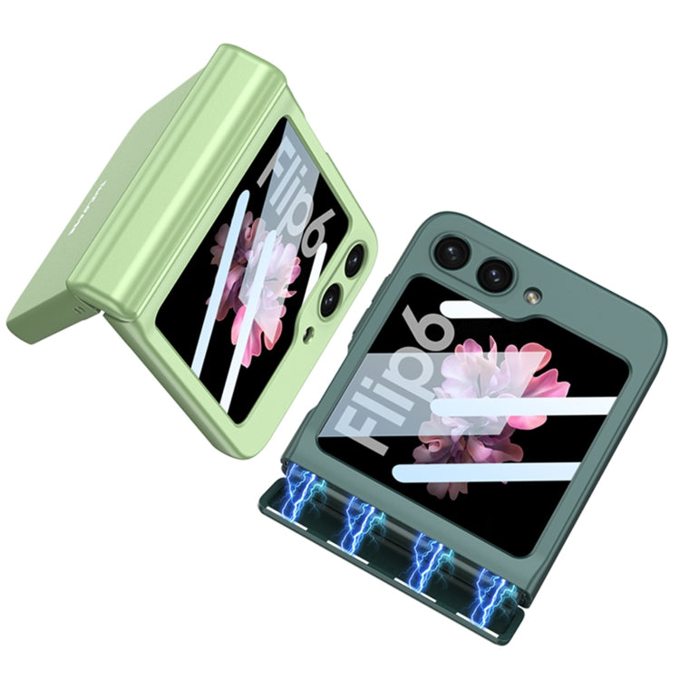 For Samsung Galaxy Z Flip6 / Flip7 FE GKK Integrated Magnetic Full Coverage Folding Phone Case(Matcha Green) - free shipping - PMC Jewellery - Order now!