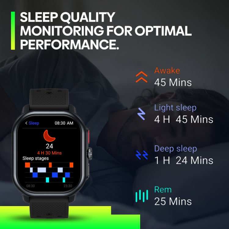 Zeblaze Beyond 3 Pro 2.15 inch Screen Stylish GPS Smartwatch Supports Bluetooth Calling(Black) - free shipping - PMC TechLife - Order now!
