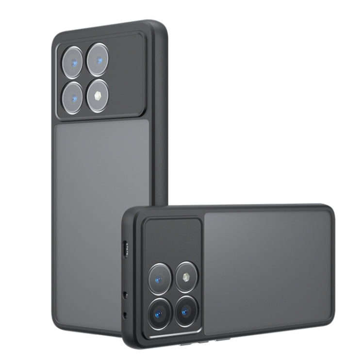 For Xiaomi Redmi K70 Pro / K70 Armor Precise Hole PC Hybrid TPU Phone Case(Frosted Black) - free shipping - PMC Jewellery - Order now!