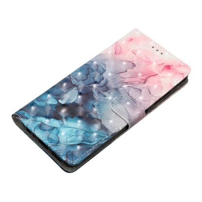 For iPhone 16 Pro Max 3D Pattern Leather Phone Case(3D Pink Blue Marble) - iPhone 16 Pro Max Cases by PMC Jewellery | Online Shopping South Africa | PMC Jewellery | Buy Now Pay Later Mobicred