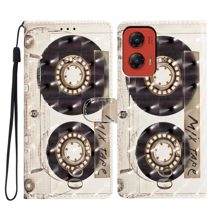 For Motorola Moto G Stylus 5G 2024 3D Pattern Leather Phone Case(Tape) - free shipping - PMC Jewellery - Order now!