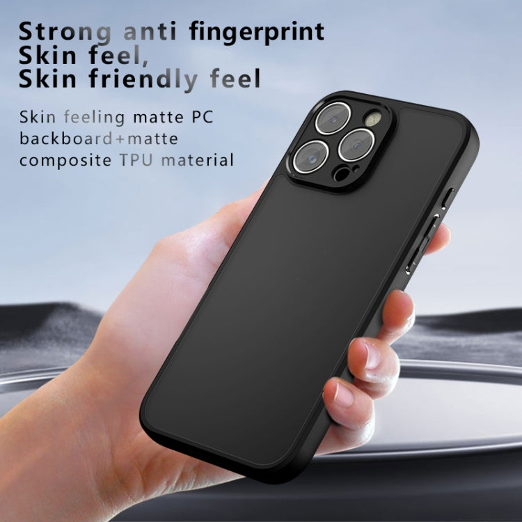 For iPhone 16 Pro Max Armor Precise Hole PC Hybrid TPU Phone Case(Transparent) - iPhone 16 Pro Max Cases by PMC TechLife | Online Shopping South Africa | PMC TechLife | Buy Now Pay Later Mobicred