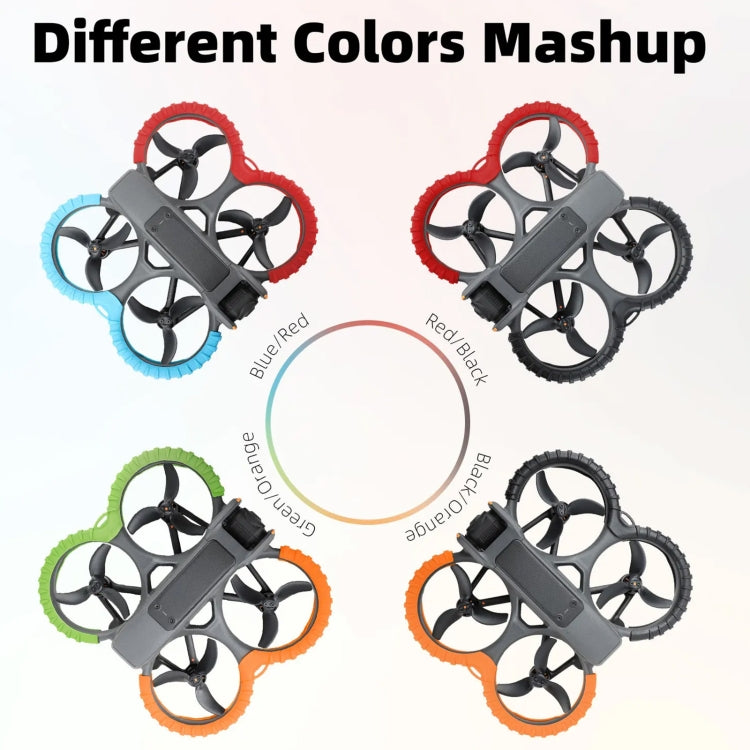 For DJI Avata 2 Sunnylife Drone Anti-Collision Protective Cover Propeller Ring Stripes(Green) - free shipping - PMC TechLife - Order now!