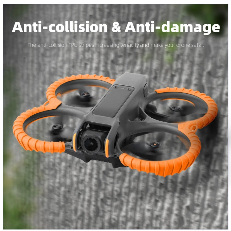 For DJI Avata 2 Sunnylife Drone Anti-Collision Protective Cover Combo Case Kit(Red) -  by Sunnylife | Online Shopping South Africa | PMC Jewellery | Buy Now Pay Later Mobicred