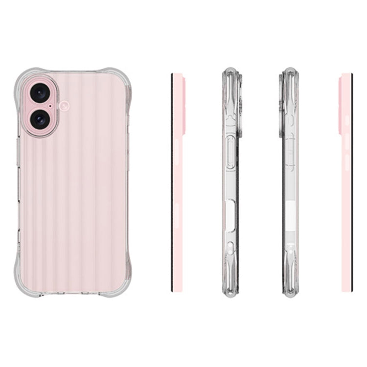 For iPhone 16 Water Ripple Fine Hole TPU Phone Case(Black) - iPhone 16 Cases by PMC TechLife | Online Shopping South Africa | PMC TechLife | Buy Now Pay Later Mobicred