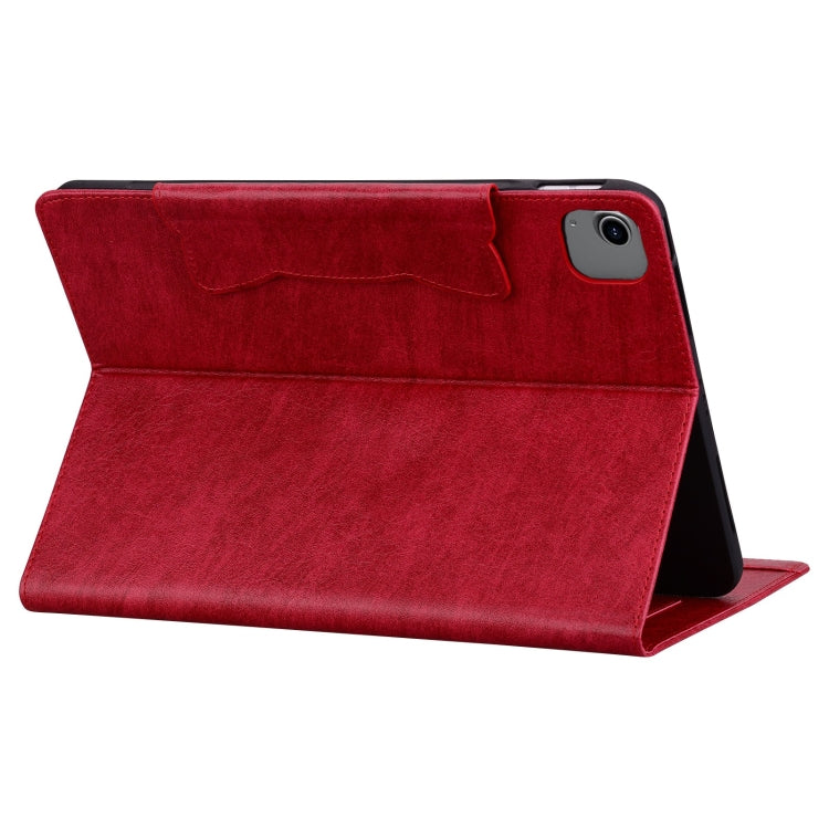 For iPad Air 13 2025 / 2024 Cat Buckle Leather Smart Tablet Case(Red) - free shipping - PMC TechLife - Order now!