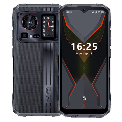 [HK Warehouse] HOTWAV Cyber 15, 12GB+256GB, IP68/IP69K Rugged Phone, 6280mAh, 6.6 inch Android 13 MediaTek MT6789 Helio G99 Octa Core, Network: 4G, NFC, OTG(Knight Black) - Other by HOTWAV | Online Shopping South Africa | PMC Jewellery | Buy Now Pay Later Mobicred