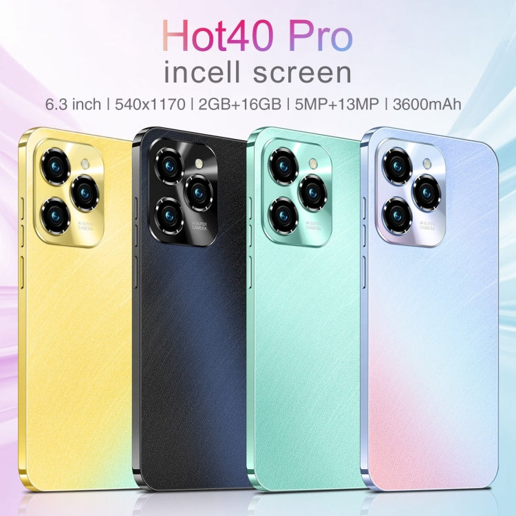 SDT83 / Hot40 Pro, 2GB+16GB, 6.3 inch Screen, Face Identification, Android 10.0 MTK6737 Quad Core, Network: 4G, Dual SIM(Black) - free shipping - PMC TechLife - Order now!