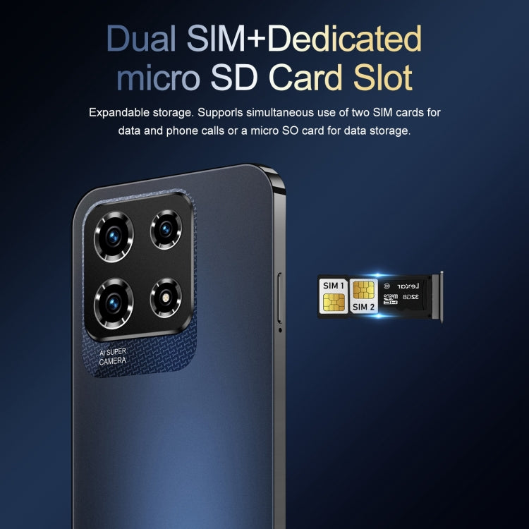 SDT86 / Note30 Pro, 2GB+16GB, 6.3 inch Screen, Face Identification, Android 10.0 MTK6737 Quad Core, Network: 4G, Dual SIM(Black) -  by PMC TechLife | Online Shopping South Africa | PMC TechLife | Buy Now Pay Later Mobicred