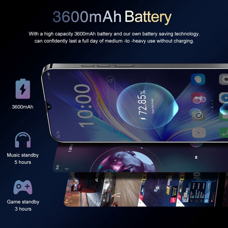 SDT86 / Note30 Pro, 2GB+16GB, 6.3 inch Screen, Face Identification, Android 10.0 MTK6737 Quad Core, Network: 4G, Dual SIM(Black) -  by PMC TechLife | Online Shopping South Africa | PMC TechLife | Buy Now Pay Later Mobicred