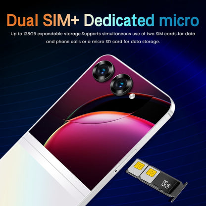 SDT90 / S25 Ultra, 2GB+16GB, 6.3 inch Screen, Face Identification, Android 10.0 MTK6737 Quad Core, Network: 4G, Dual SIM(White) -  by PMC Jewellery | Online Shopping South Africa | PMC Jewellery | Buy Now Pay Later Mobicred
