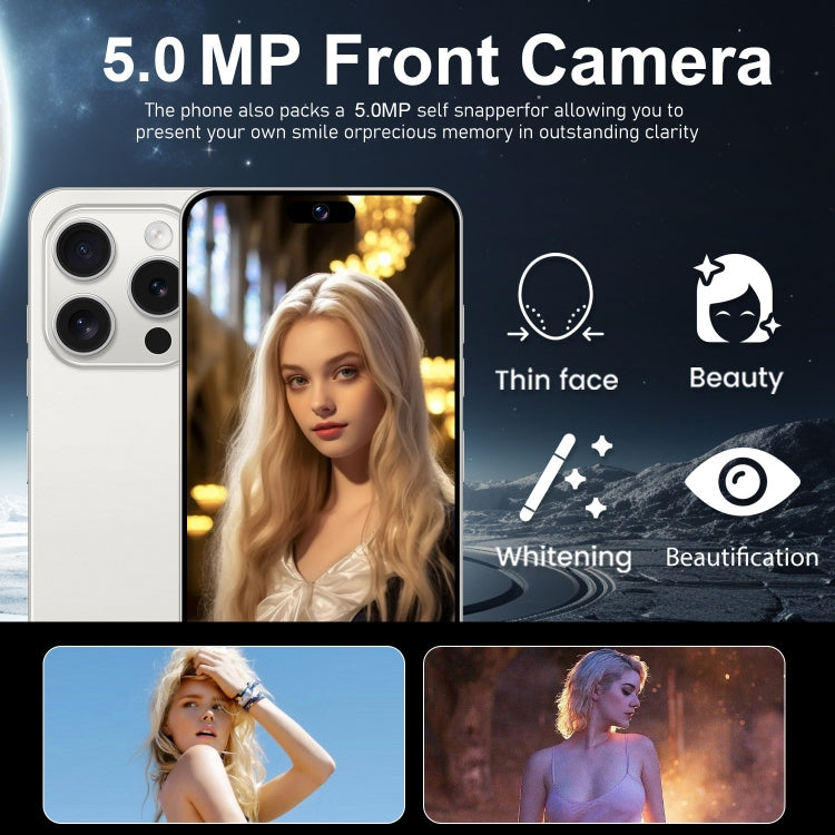 VD1 / i15 Pro Max, 3GB+64GB, 6.8 inch Screen, Face Identification, Android 10.0 MTK6753 Octa Core, Network: 4G, Dual SIM(Black) -  by PMC TechLife | Online Shopping South Africa | PMC TechLife | Buy Now Pay Later Mobicred
