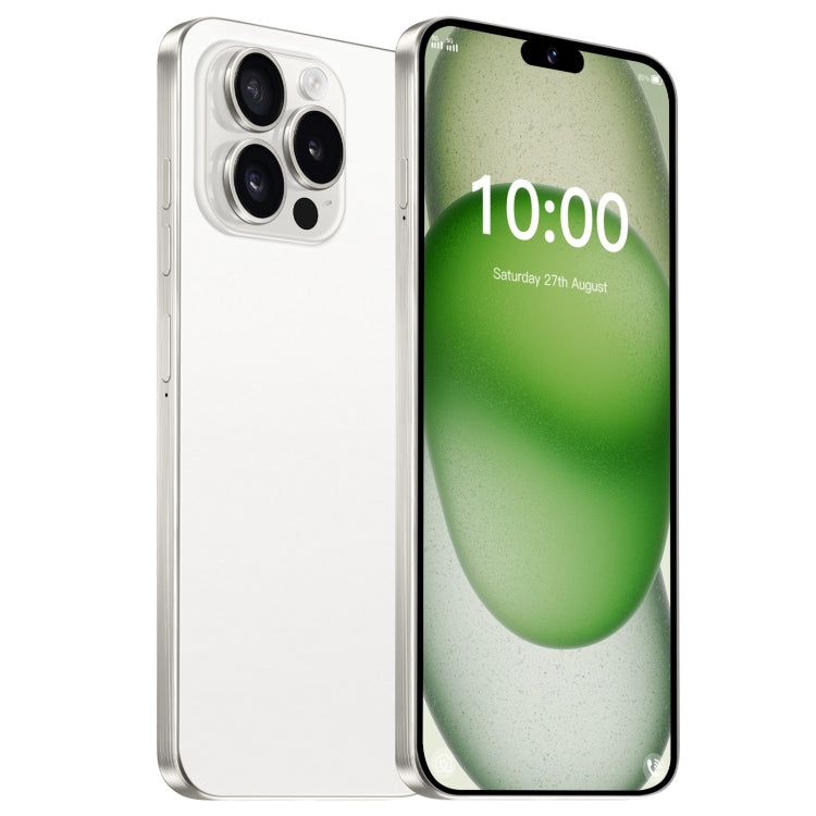 ZPT95 / i15 Pro Max, 2GB+16GB, 6.3 inch Screen, Face Identification, Android 8.1 SC7731 Quad Core, Network: 5G, Dual SIM(White) -  by PMC TechLife | Online Shopping South Africa | PMC TechLife | Buy Now Pay Later Mobicred