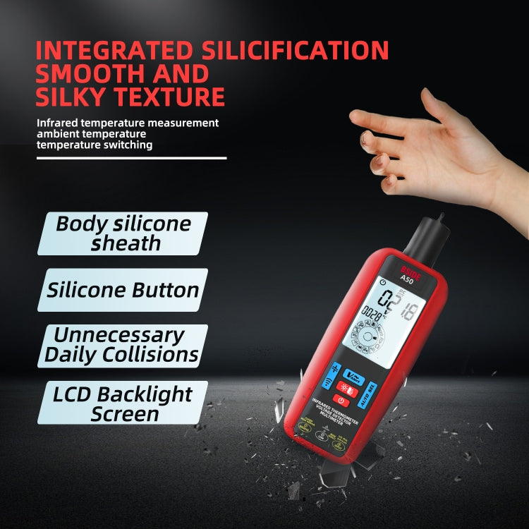 BSIDE A50 Infrared Temperature Test Digital Multimeter - free shipping - PMC TechLife - Order now!