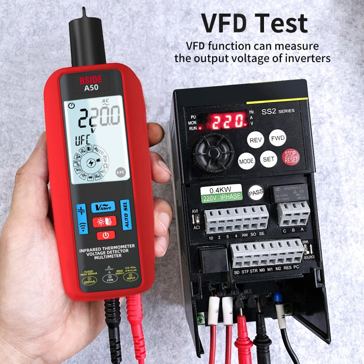 BSIDE A50 Infrared Temperature Test Digital Multimeter - free shipping - PMC TechLife - Order now!