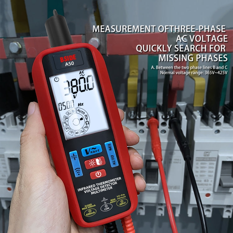 BSIDE A50 Infrared Temperature Test Digital Multimeter - free shipping - PMC TechLife - Order now!