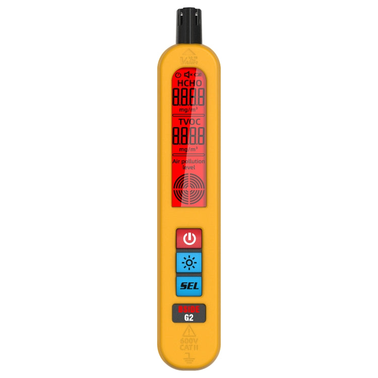 BSIDE G2 Portable Air Quality Detector Indoor Formaldehyde Tester - Air & Water Quality Tester by BSIDE | Online Shopping South Africa | PMC TechLife | Buy Now Pay Later Mobicred