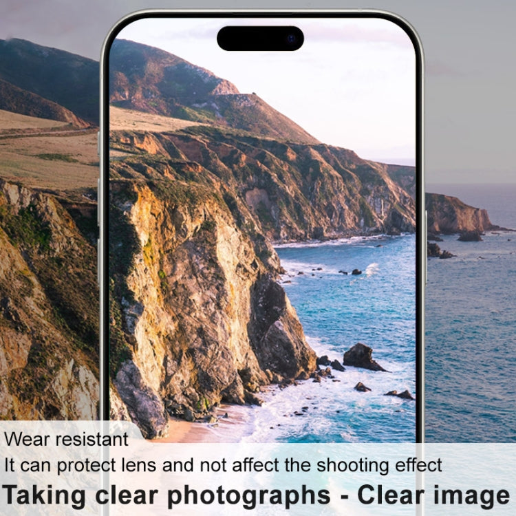 For iPhone 16 Pro / 16 Pro Max imak High Definition Integrated Glass Lens Film - iPhone 16 Pro Tempered Glass by imak | Online Shopping South Africa | PMC TechLife | Buy Now Pay Later Mobicred
