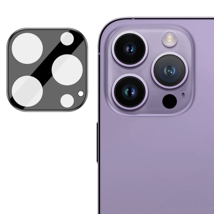 For iPhone 16 Pro / 16 Pro Max imak High Definition Integrated Glass Lens Film Black Version - iPhone 16 Pro Tempered Glass by imak | Online Shopping South Africa | PMC TechLife | Buy Now Pay Later Mobicred