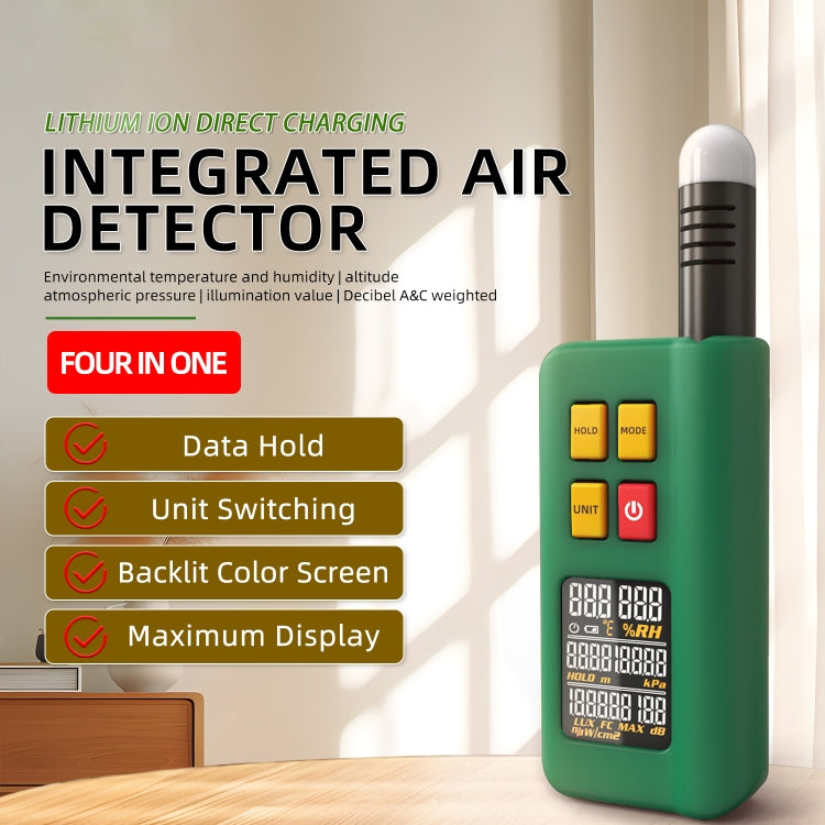 BSIDE GX1 Integrated Environment Monitor Temperature Humidity Altitude Noise Detection - free shipping - PMC TechLife - Order now!
