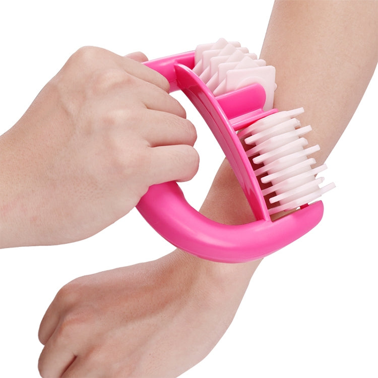 Body Mini Roller Meridian Massager(Rose Red Piece) - free shipping - PMC TechLife - Order now!