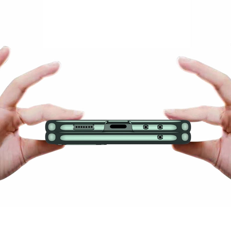 For Samsung Galaxy Z Flip6 / Flip7 FE GKK Electroplating Full Coverage Phone Case(Green) - free shipping - PMC Jewellery - Order now!