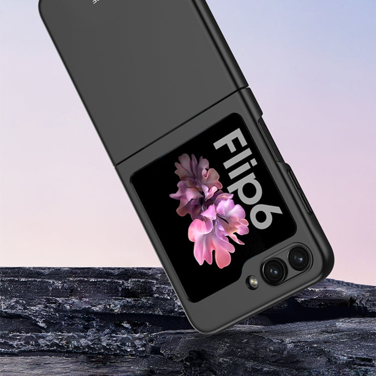 For Samsung Galaxy Z Flip6 GKK Ultra-thin Full Coverage Phone Case with Tempered Film(Dream Mirror Purple) - free shipping - PMC Jewellery - Order now!