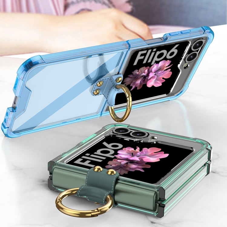 For Samsung Galaxy Z Flip6 / Flip7 FE GKK Airbag Ring Full Coverage Phone Case(Purple) - free shipping - PMC Jewellery - Order now!