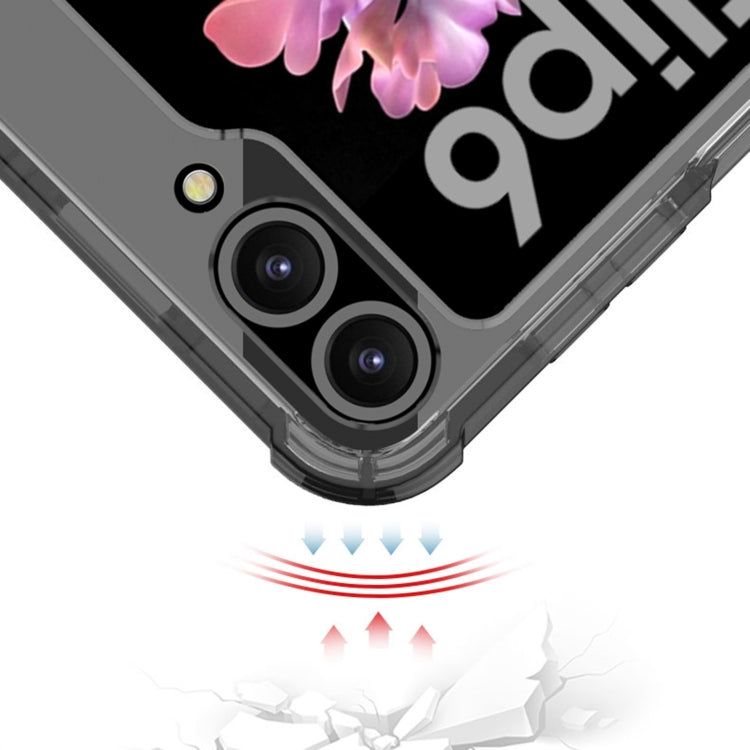 For Samsung Galaxy Z Flip6 / Flip7 FE GKK Airbag Ring Full Coverage Phone Case(Transparent) - free shipping - PMC Jewellery - Order now!