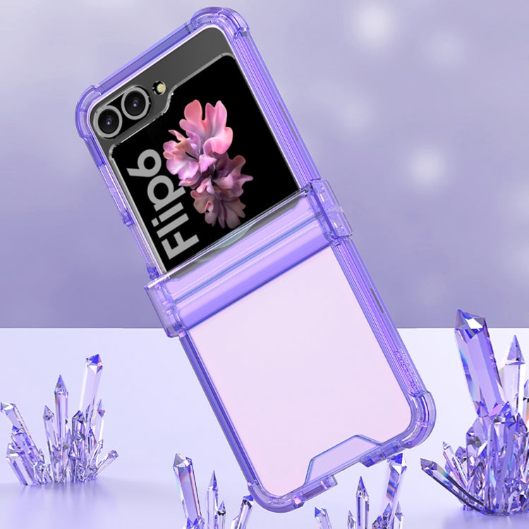 For Samsung Galaxy Z Flip6 / Flip7 FE GKK Airbag Hinge Full Coverage Phone Case(Purple) - free shipping - PMC Jewellery - Order now!