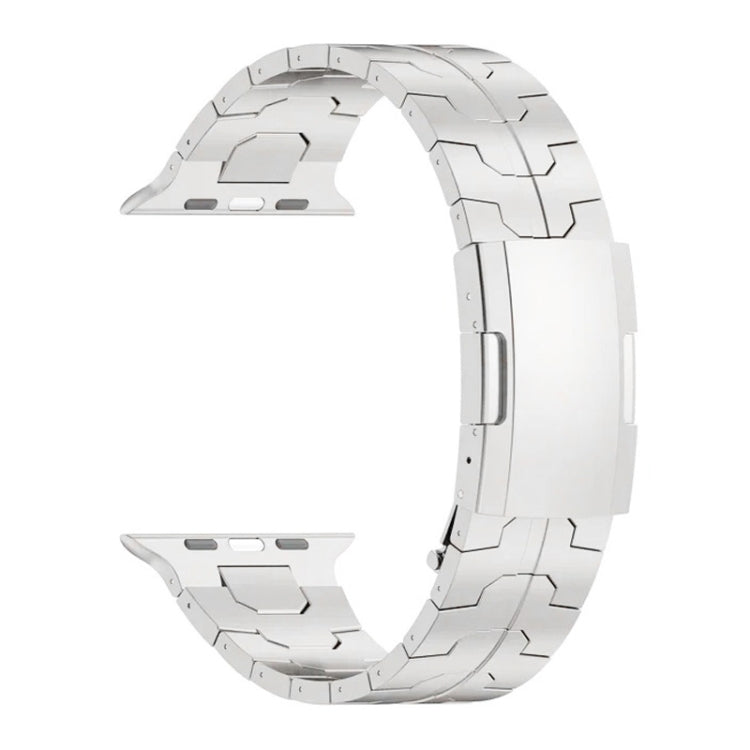 For Apple Watch Ultra 2 49mm Turtle Buckle Titanium Alloy Watch Band(Silver) - free shipping - PMC TechLife - Order now!