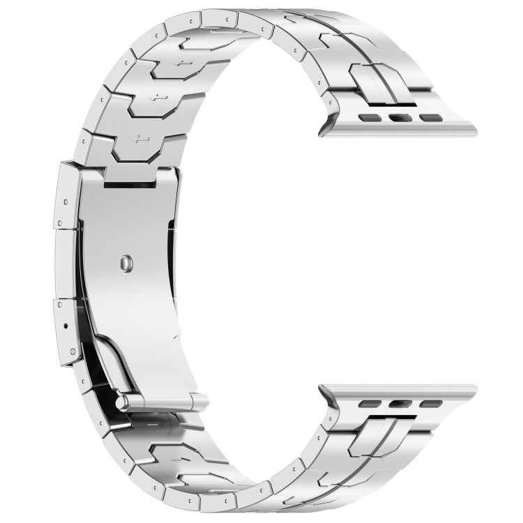 For Apple Watch Series 4 40mm Turtle Buckle Titanium Alloy Watch Band(Silver) - free shipping - PMC TechLife - Order now!