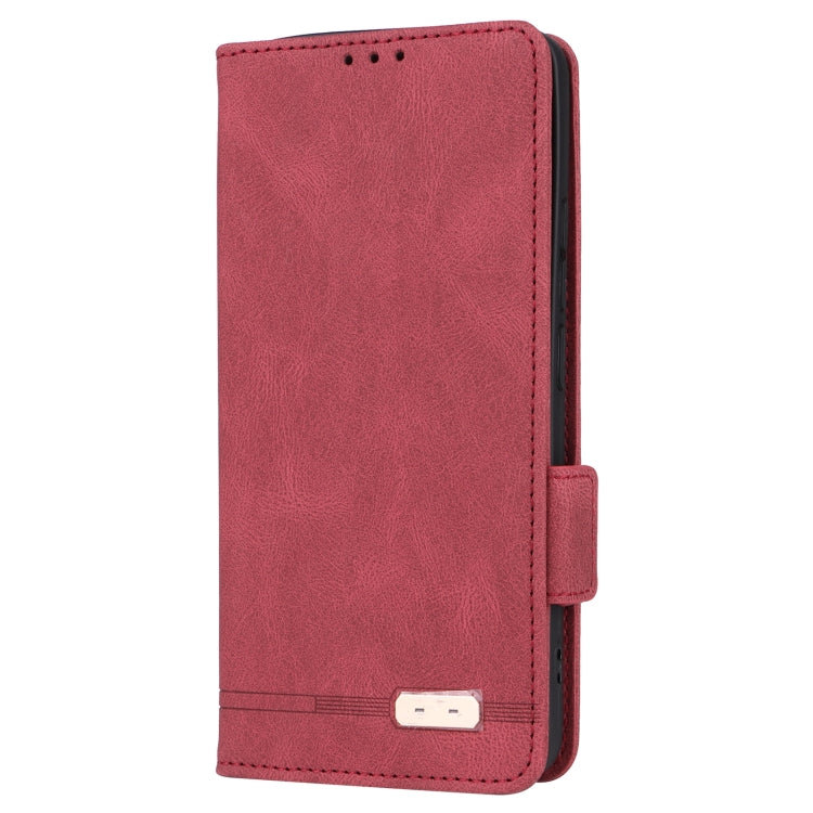 For Redmi K70 / K70 Pro Magnetic Clasp Leather Phone Case(Red) - Xiaomi Cases by PMC Jewellery | Online Shopping South Africa | PMC Jewellery | Buy Now Pay Later Mobicred