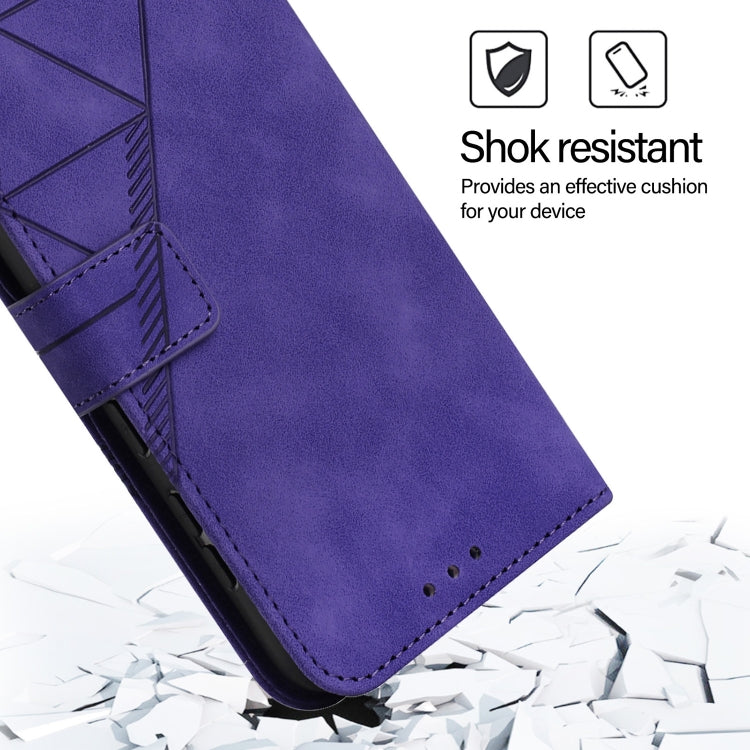 For Blackview A53 Crossbody 3D Embossed Flip Leather Phone Case(Purple) - More Brand by PMC Jewellery | Online Shopping South Africa | PMC Jewellery | Buy Now Pay Later Mobicred