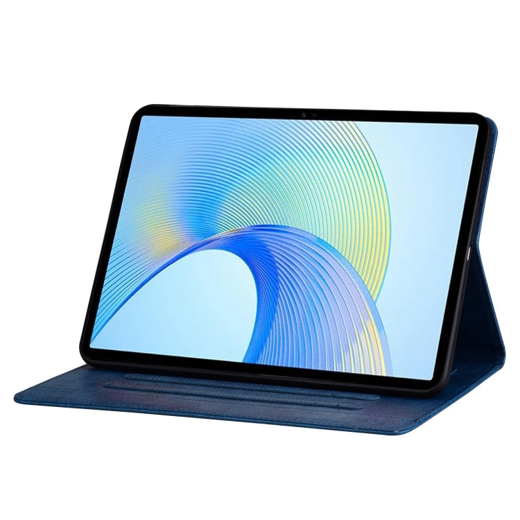 For Lenovo Xiaoxin Pad Pro 12.7 2025 Cat Buckle Leather Tablet Case(Royal Blue) - Lenovo by PMC TechLife | Online Shopping South Africa | PMC TechLife | Buy Now Pay Later Mobicred