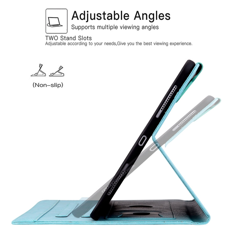 For Honor Pad X9 / X8 Pro Cat Buckle Leather Tablet Case(Sky Blue) - Honor by PMC TechLife | Online Shopping South Africa | PMC TechLife | Buy Now Pay Later Mobicred