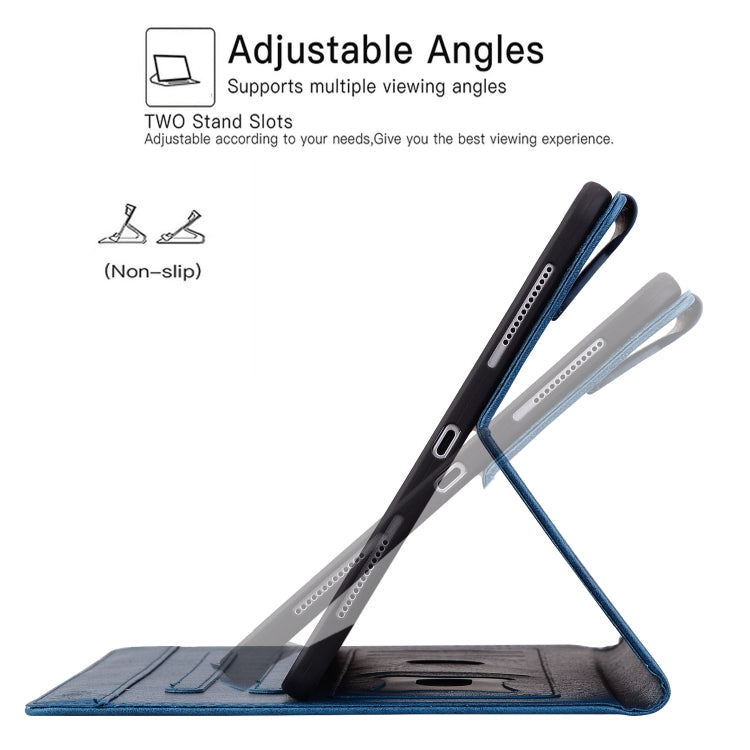 For Amazon Kindle Fire HD 10 2023 / 2021 Cat Buckle Leather Smart Tablet Case(Royal Blue) - Amazon by PMC TechLife | Online Shopping South Africa | PMC TechLife | Buy Now Pay Later Mobicred