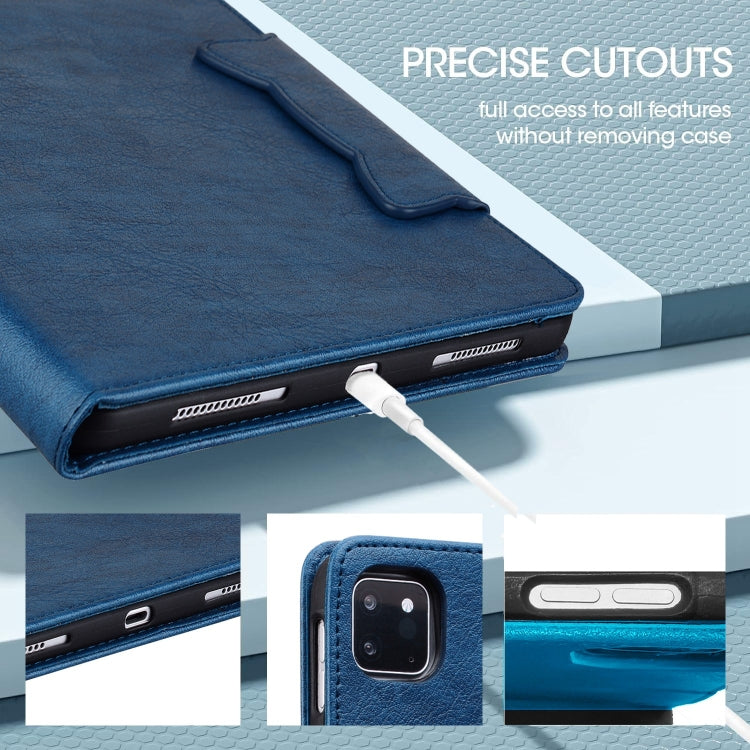 For Amazon Kindle Fire HD 10 2023 / 2021 Cat Buckle Leather Smart Tablet Case(Royal Blue) - Amazon by PMC TechLife | Online Shopping South Africa | PMC TechLife | Buy Now Pay Later Mobicred