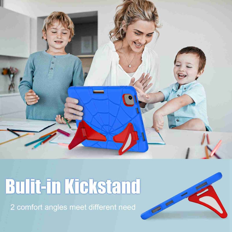 For iPad Air 11 2025 / 2024 Silicone + PC Shockproof Protective Tablet Case(Blue Red) - iPad Air 11 2025 / 2024 Cases by PMC TechLife | Online Shopping South Africa | PMC TechLife | Buy Now Pay Later Mobicred