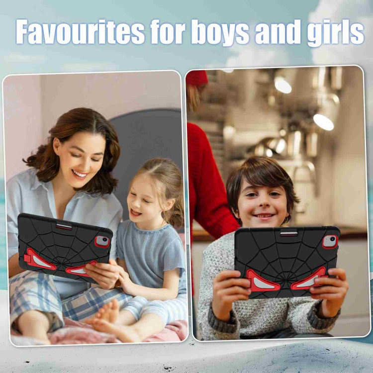 For iPad Air 11 2024 Silicone + PC Shockproof Protective Tablet Case(Black Red) - iPad Air 11 2024 Cases by PMC TechLife | Online Shopping South Africa | PMC TechLife | Buy Now Pay Later Mobicred